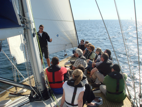 go sailing Dublin Bay 14